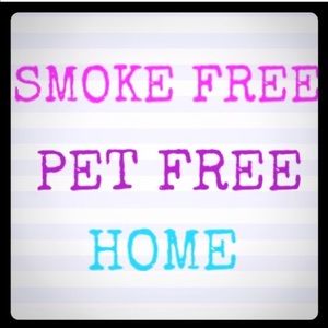 PET FREE & SMOKE FREE HOME